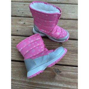 Wonder Nation Snow Boots Kids SHoes Girls Boots Weatherproof Size 11